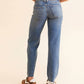 Free People - Risk Taker High Rise Straight Jeans
