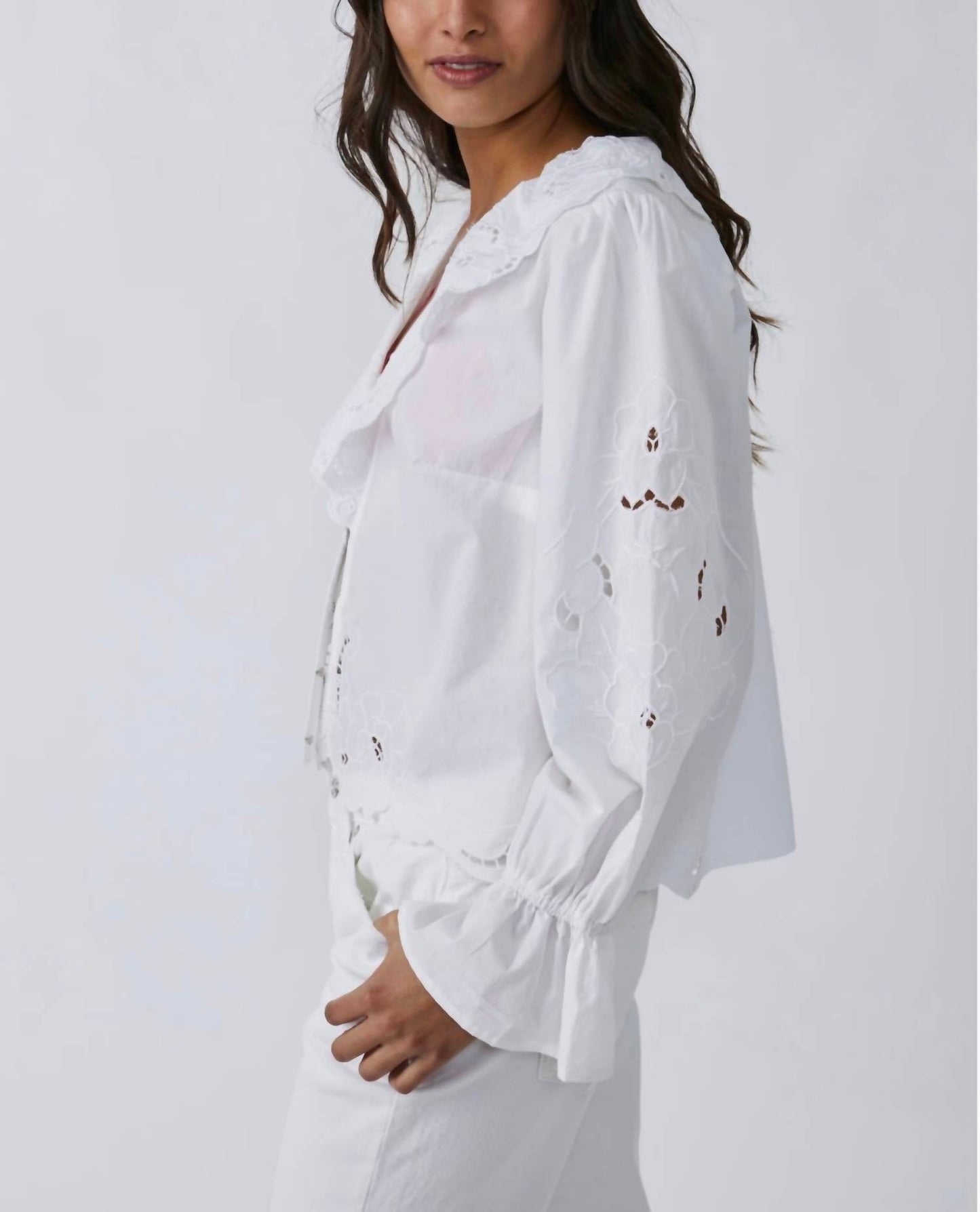 Free People - Maisie cutwork top