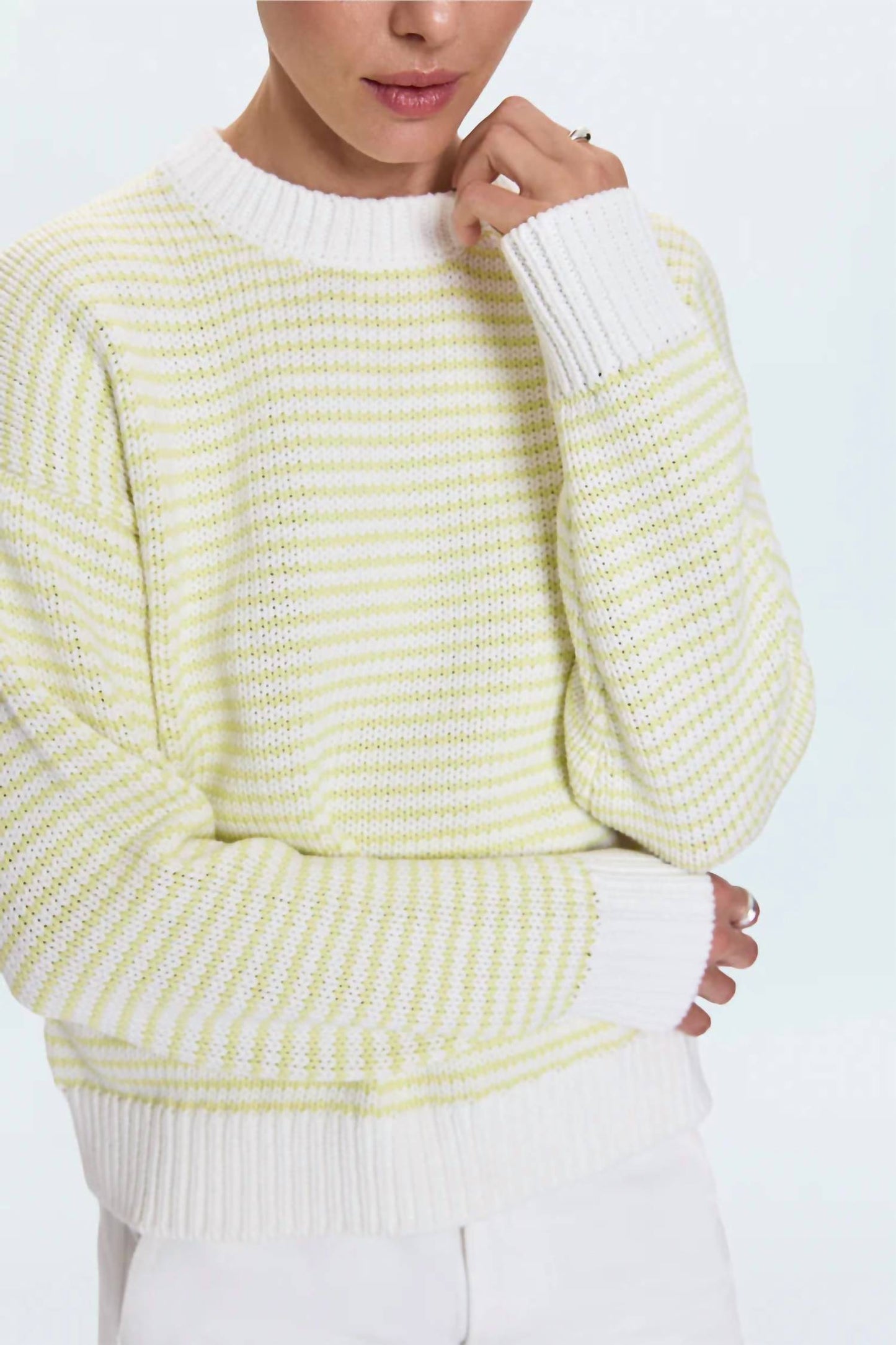 Pistola - Aura Stripe Crew Neck Sweater