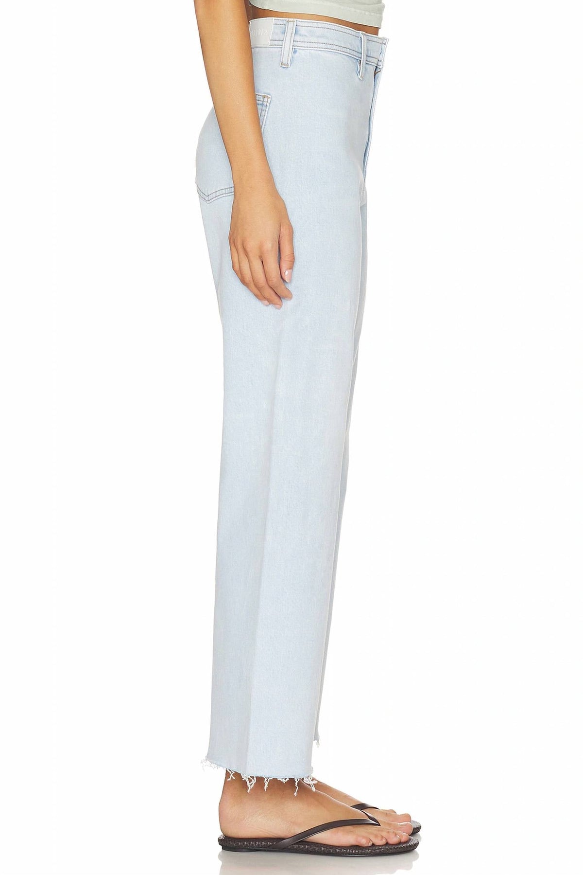 Pistola - Penny High Rise Wide Leg Crop Jeans