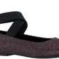 Nina - Kid's Marissa Cross Strap Ballet Flat Shoes