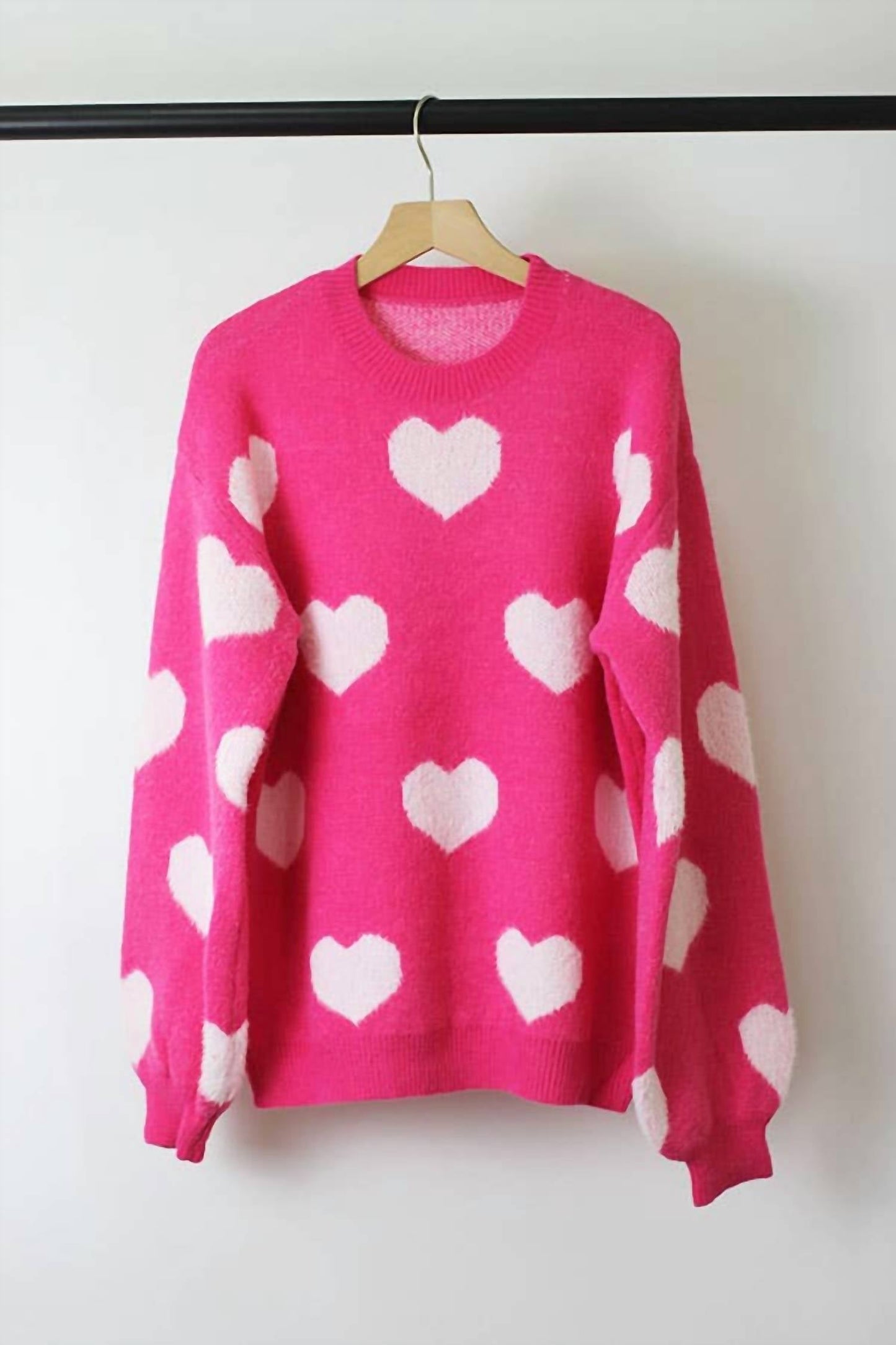 Esley Collection - Women's Heart Sweater