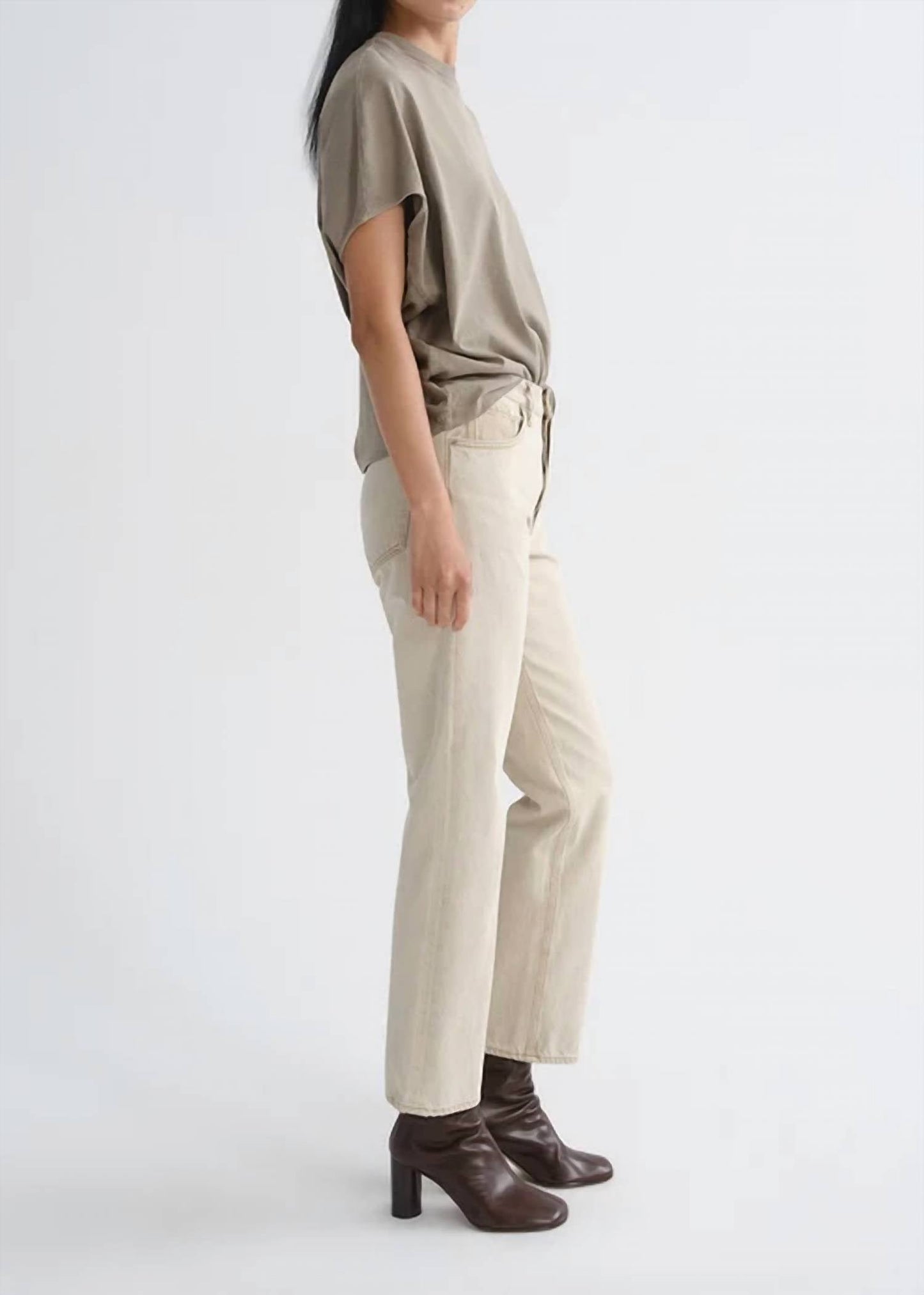 Agolde - Souline Rounded Sleeves T-shirt
