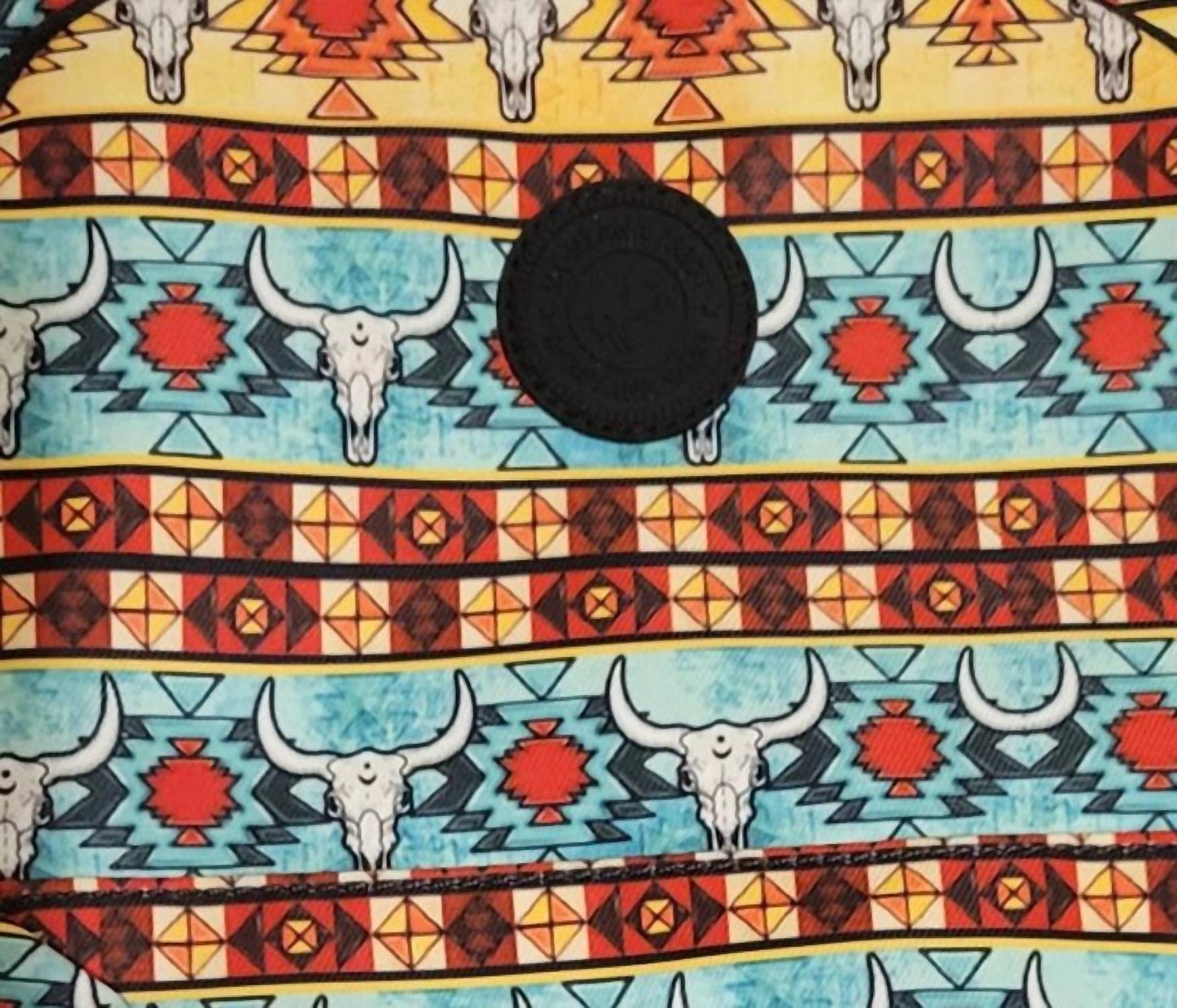 Montana West - Bull Skull Aztec Western Backpack