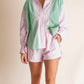 Peach Love - Short And Button Up Set