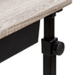 Adjustable Overbed Bedside Table with Wheels (Hospital and Home Medical Use)