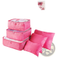 9 Piece Water Resistant Travel Packing Cube and Organizer Set