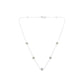 Sterling Silver Diamond Station Necklace (1/2 cttw, I-J Color, I1-I2 Clarity)