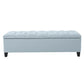 Glouster Contemporary Storage Ottoman with Button Tufted Design