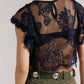 Free People - Lunar Ash Lace Top
