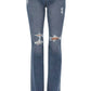 Judy Blue - Boot Cut Destructed Jean - Plus Size
