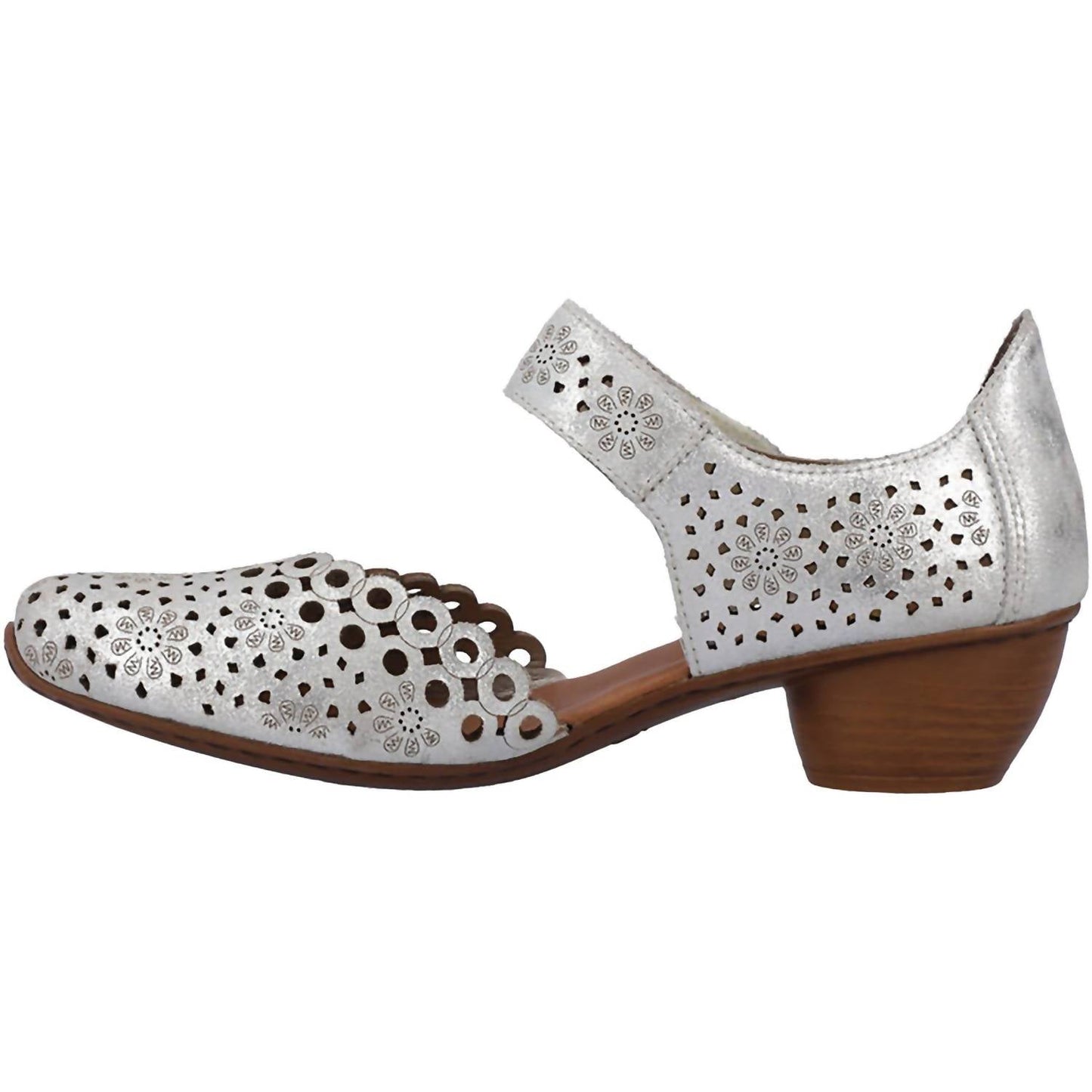 Rieker - Women's Mirjam 53 Casual Leather Mary Jane Shoes