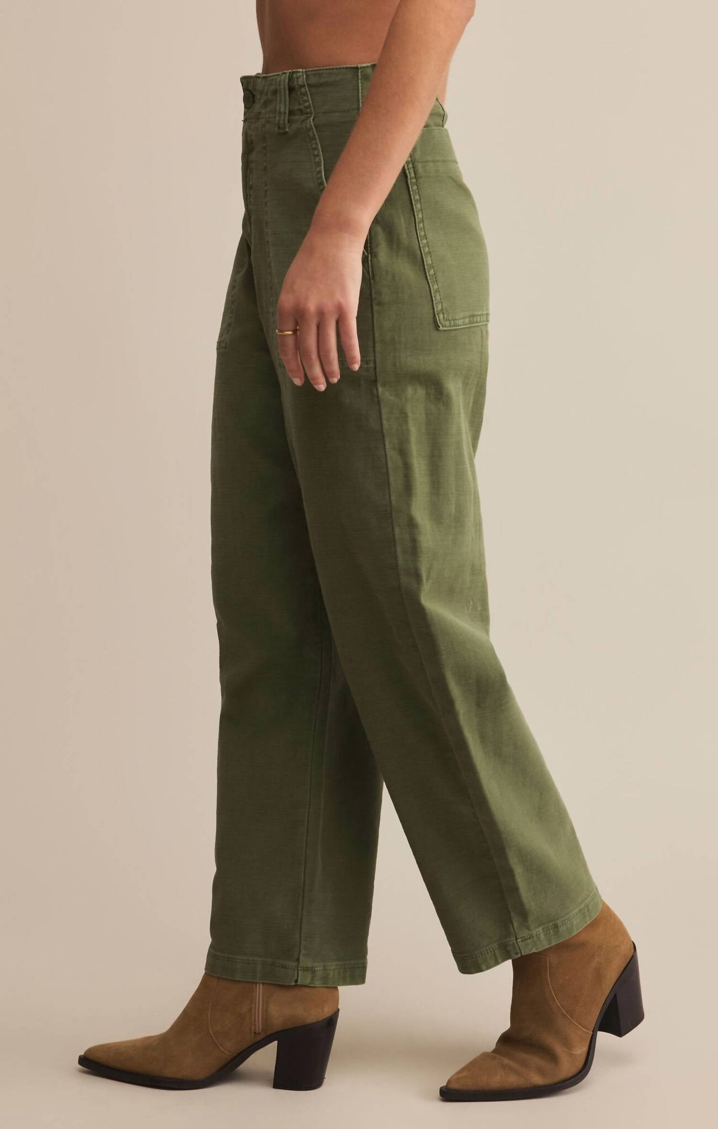 Z Supply - Twill Barrel Leg Pants