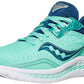 Saucony महिला किंवारा 11 रनिंग शूज़ एक्वा/ब्लू साइज़ 5.5 B(M) US