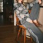 Aaron & Amber - Warm Plaid Pullover Cardigan