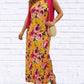 Calypso - Demi Column Maxi Dress