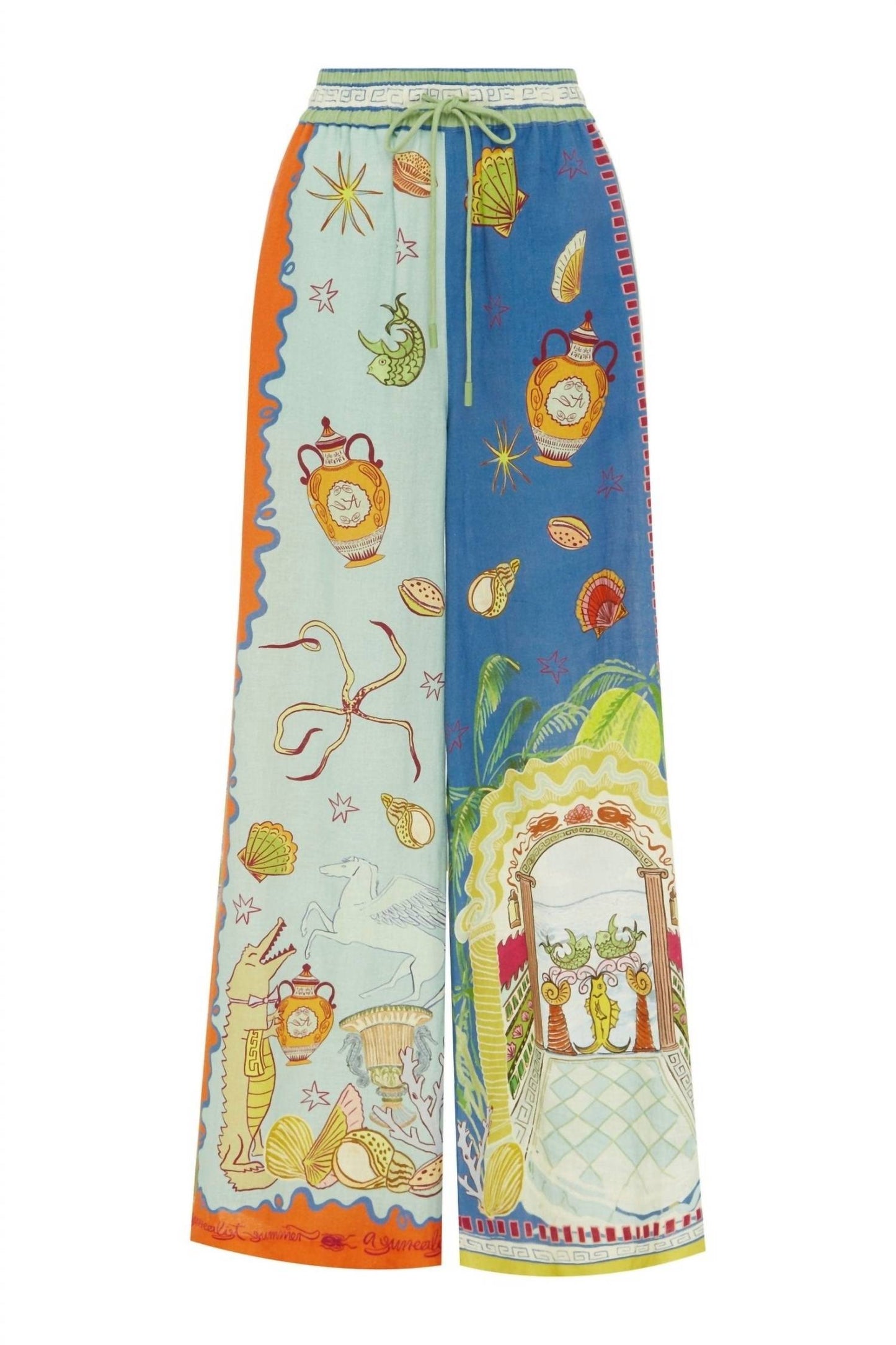 Alemais - Surrealist Summer Pant