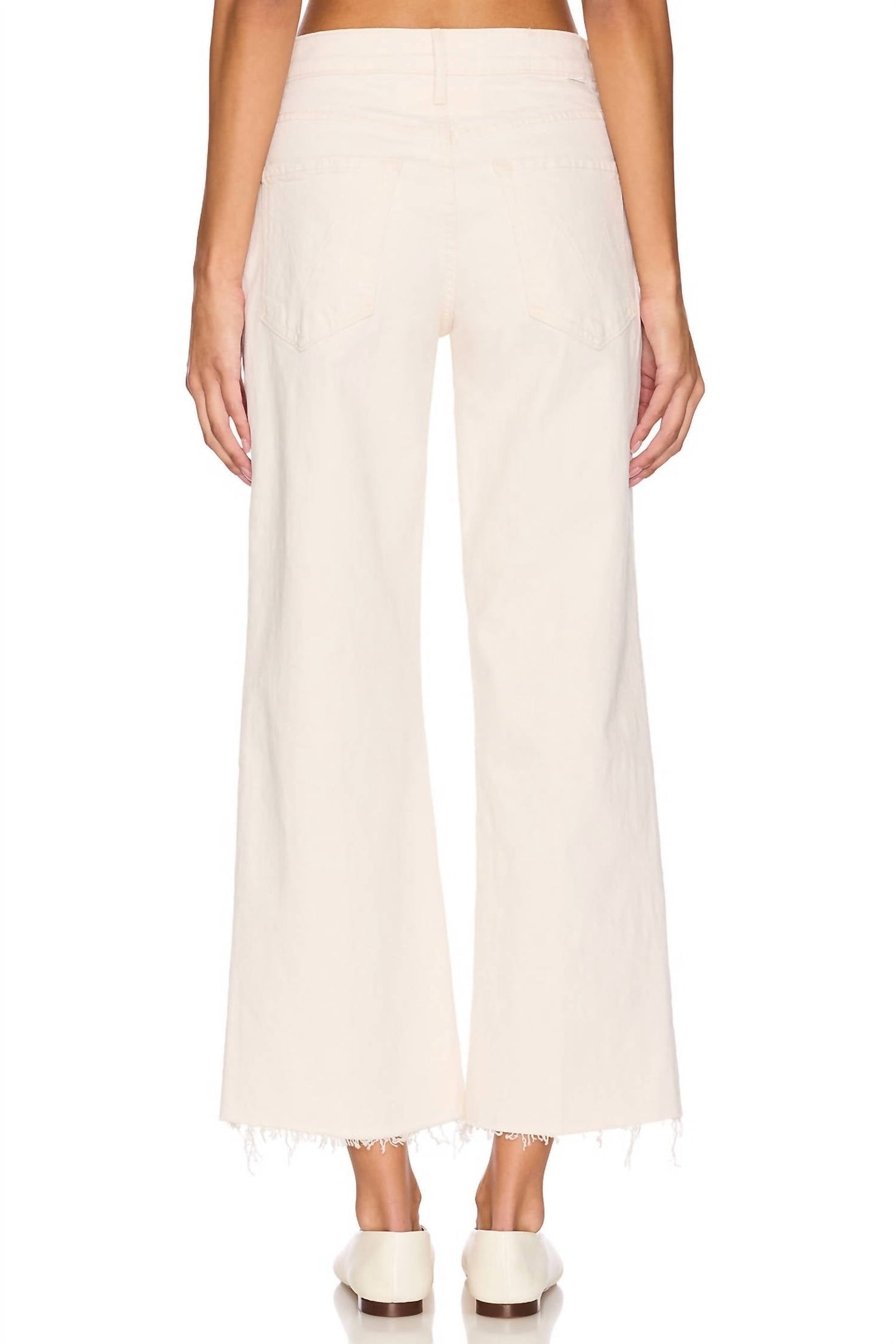 Mother - Maven Ankle Fray Mid-rise Straight Leg Jeans