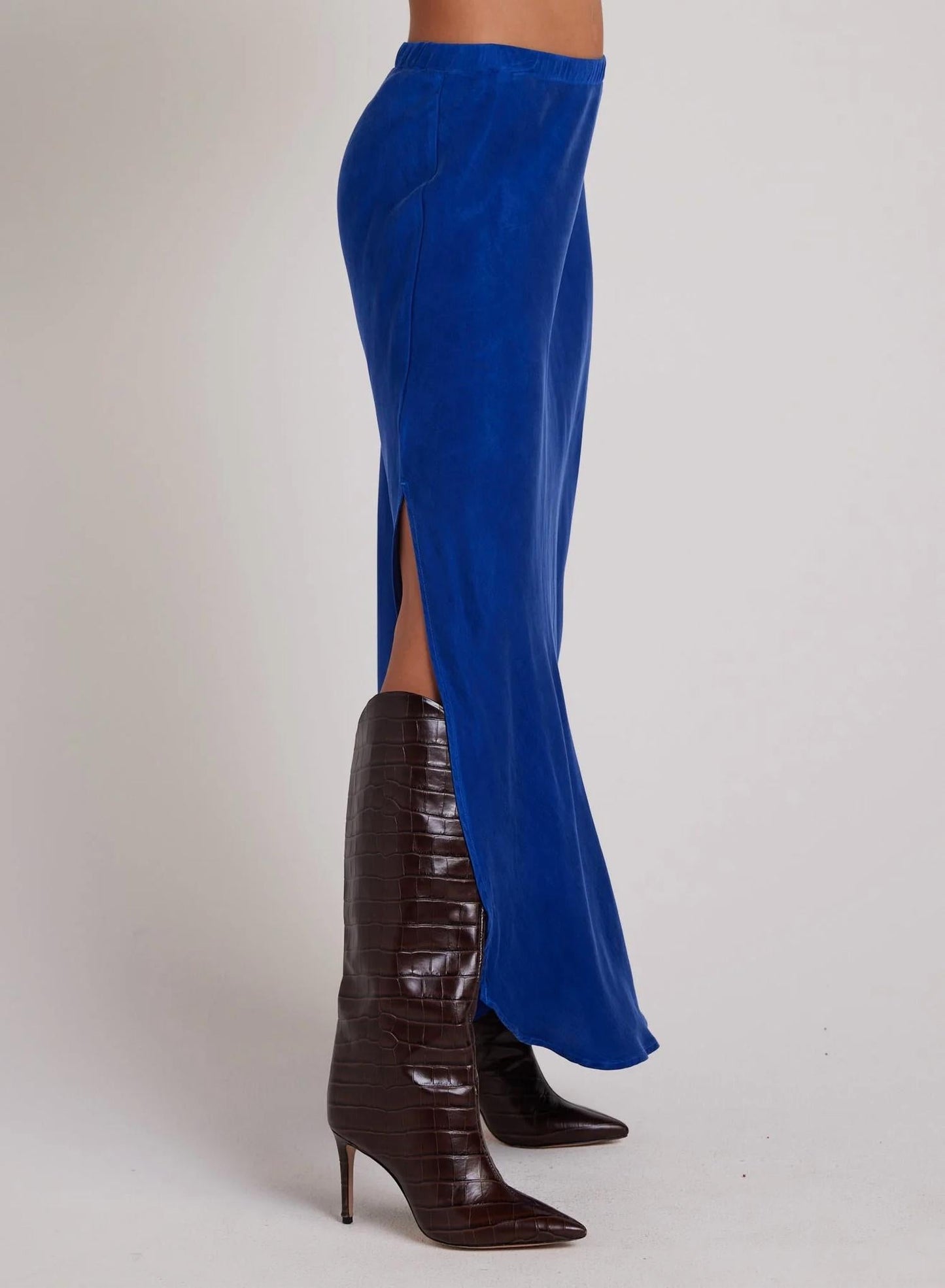 Bella Dahl - Asymmetric Side Slit Bias Skirt