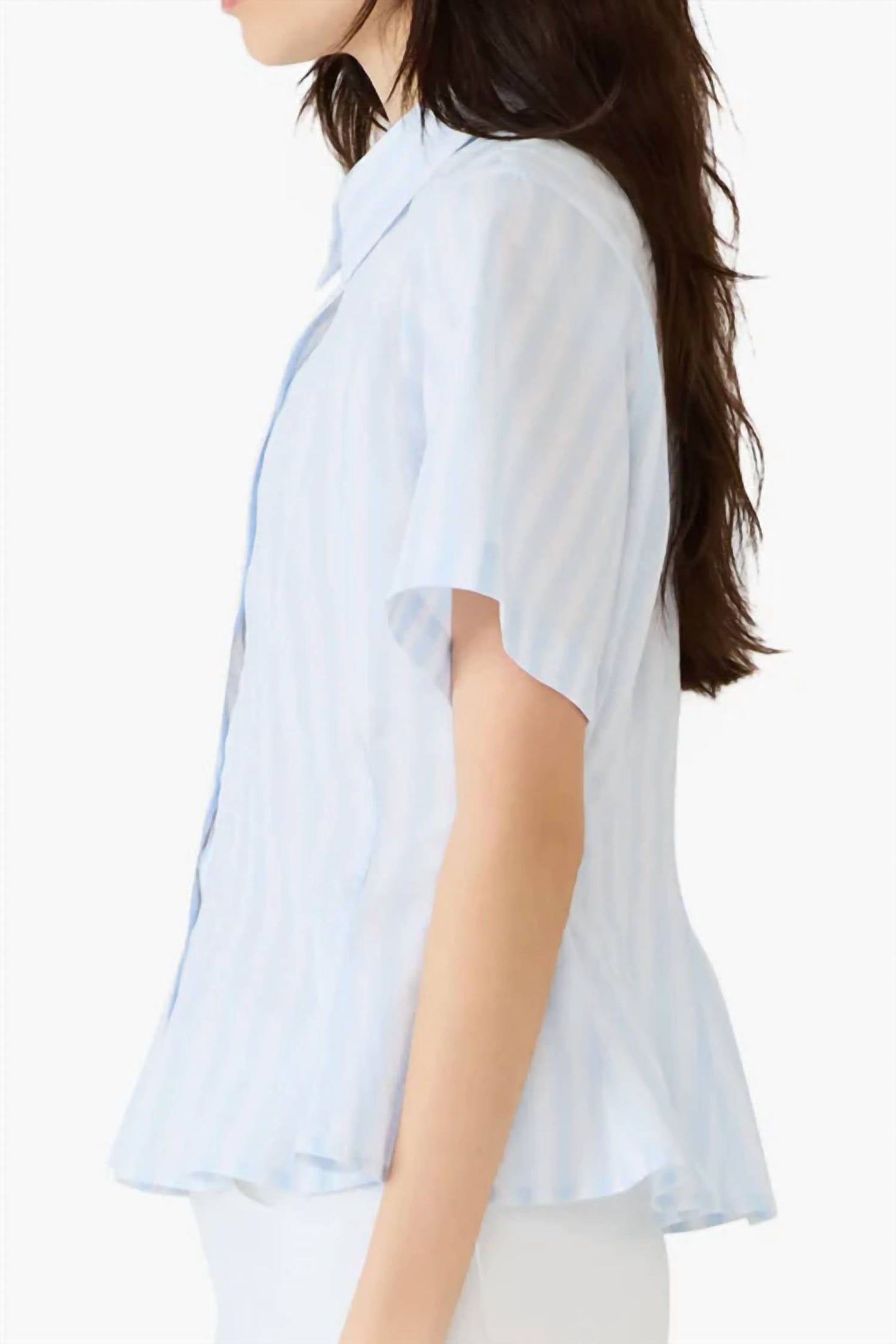 Steve Madden - Porter Cotton Peplum Top