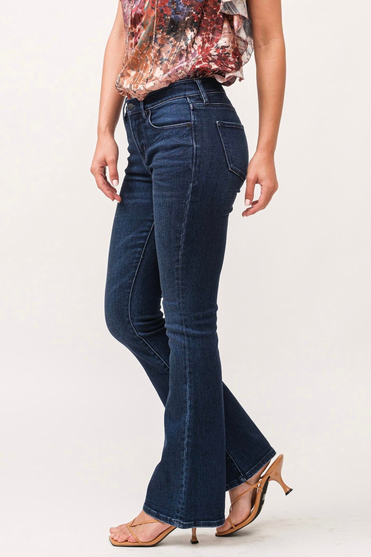Dear John Denim - JAXTYN MID RISE CLEAN HEM BOOTCUT JEANS
