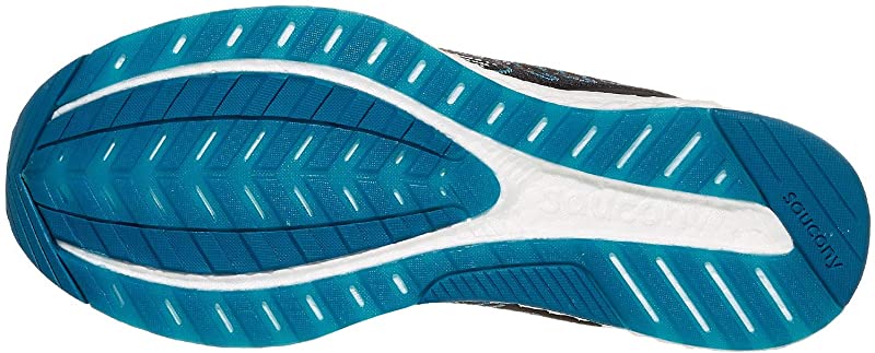 Saucony पुरुषों के फ्रीडम 3 रनिंग शूज़ ग्रे/ब्लू साइज़ 14 D(M) US