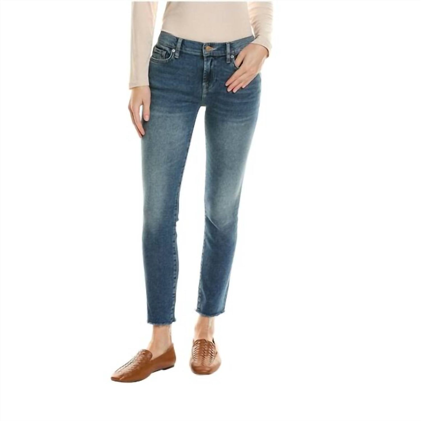 7 For All Mankind - Roxanne Ankle Slim Cigarette Jeans