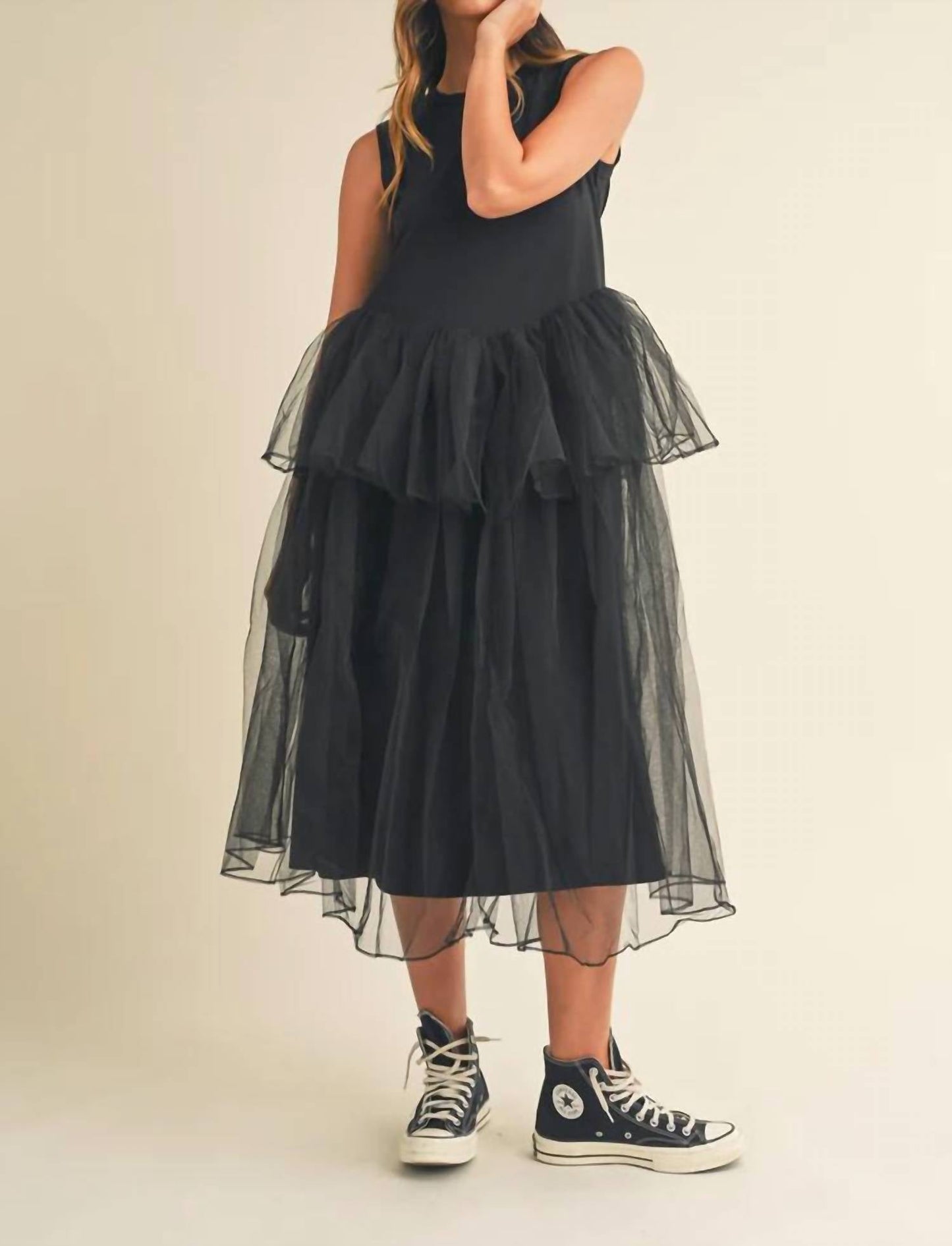 Amable - Talia Tule Dress