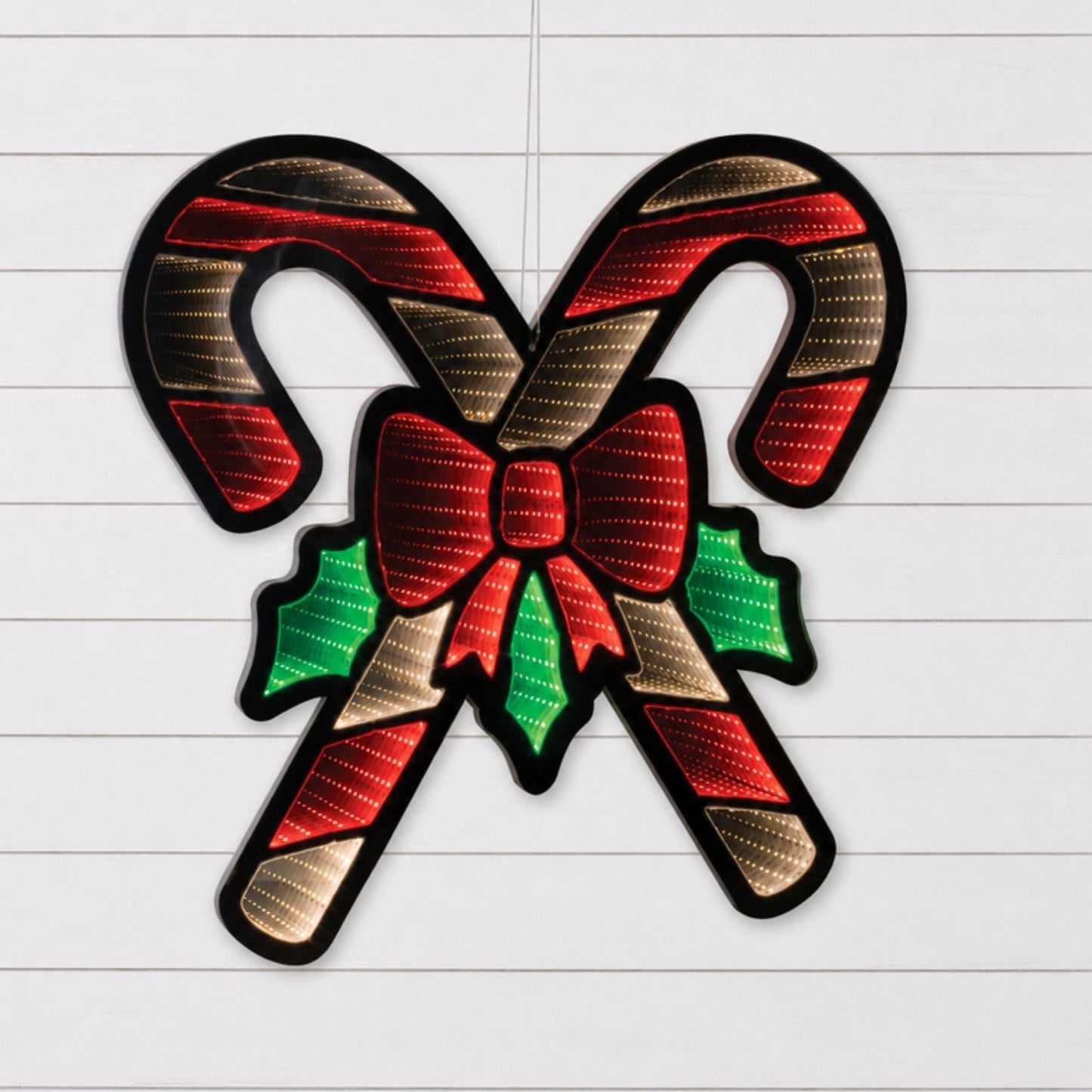 Holiday Candy Cane Ekko Light Display 23.5"L