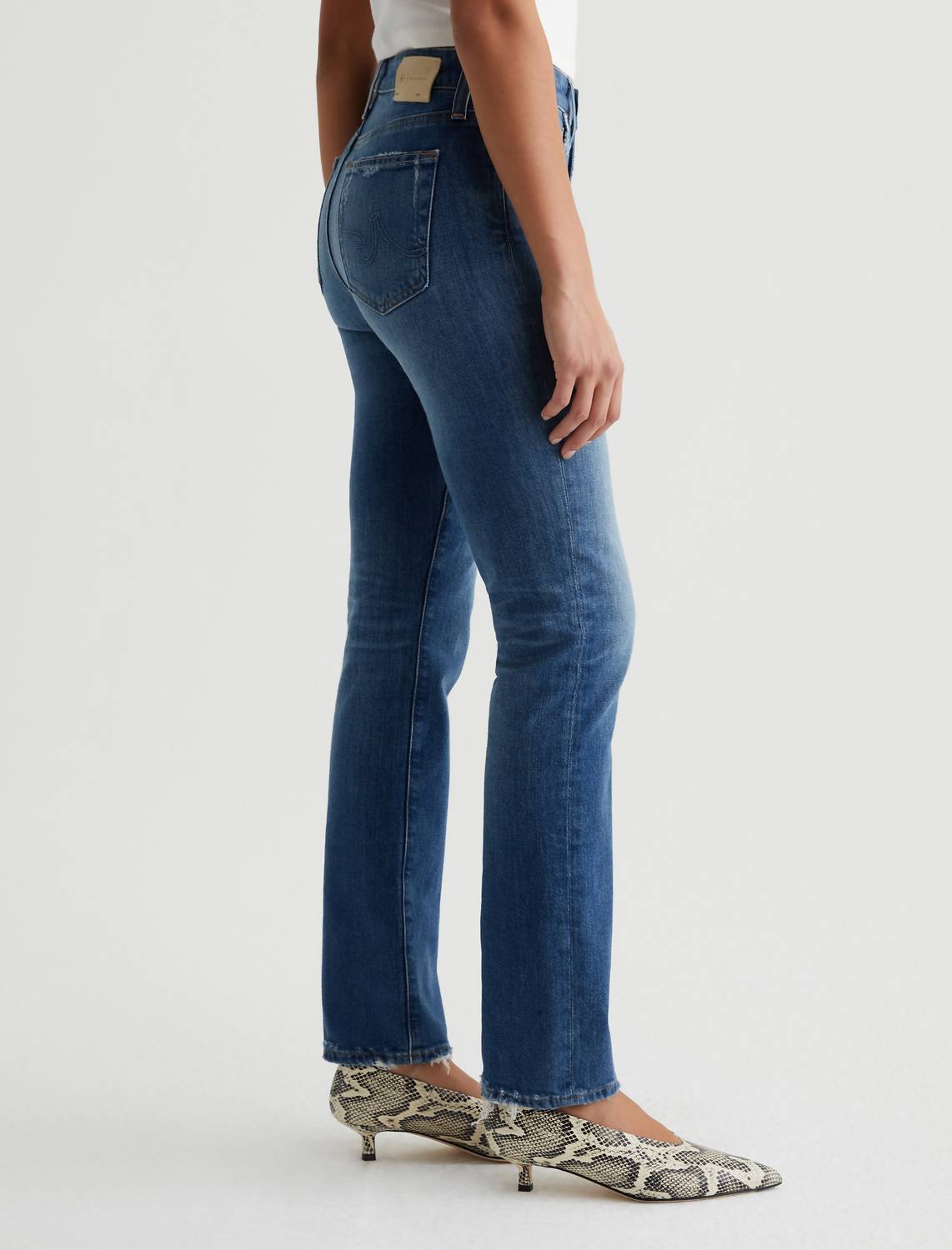 Ag Jeans - Mari High Slim Straight Jeans