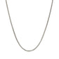 14k White Gold Franco Chain 1.2mm