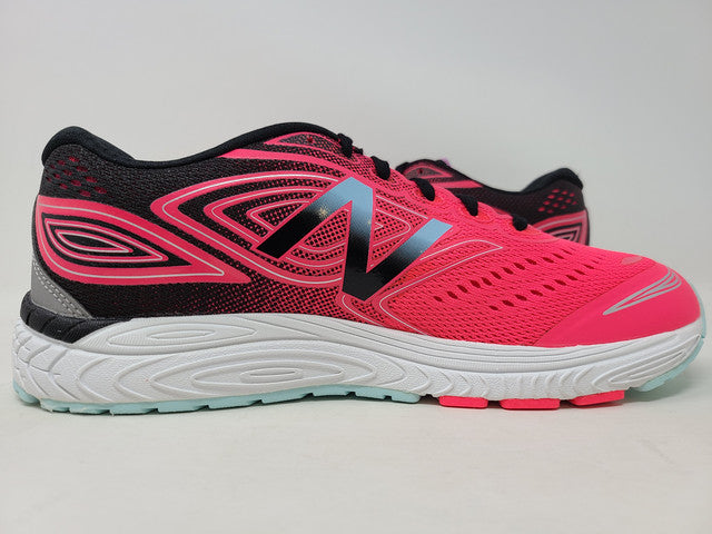 New Balance Girl'S 880 V7 Running Shoe Pink/Black Size 6.5 M Us Big Kid
