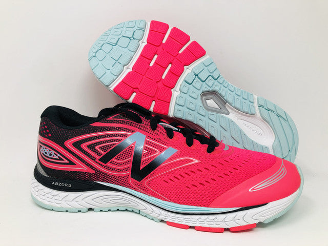New Balance Kid's 880 V7 Running Shoe Pink/Black Size 6.5 M US