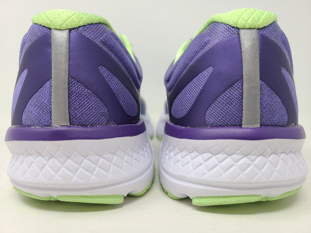 Saucony Women's Guide Iso Running Shoe Fog/Purple Size 5 B(M) Us
