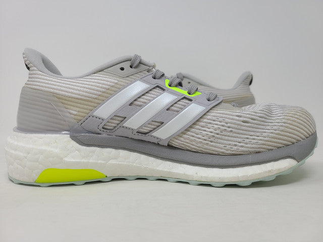 adidas Women's Supernova Running Shoe Light Grey/White/Grey Heather Size 6 B(M) Us
