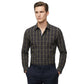 Calvin Klein Men's Dress Shirts Xtreme Slim Fit Check-Thermal Stretch, Yellow Multi, 16"-16.5" Neck 34"-35" Sleeve