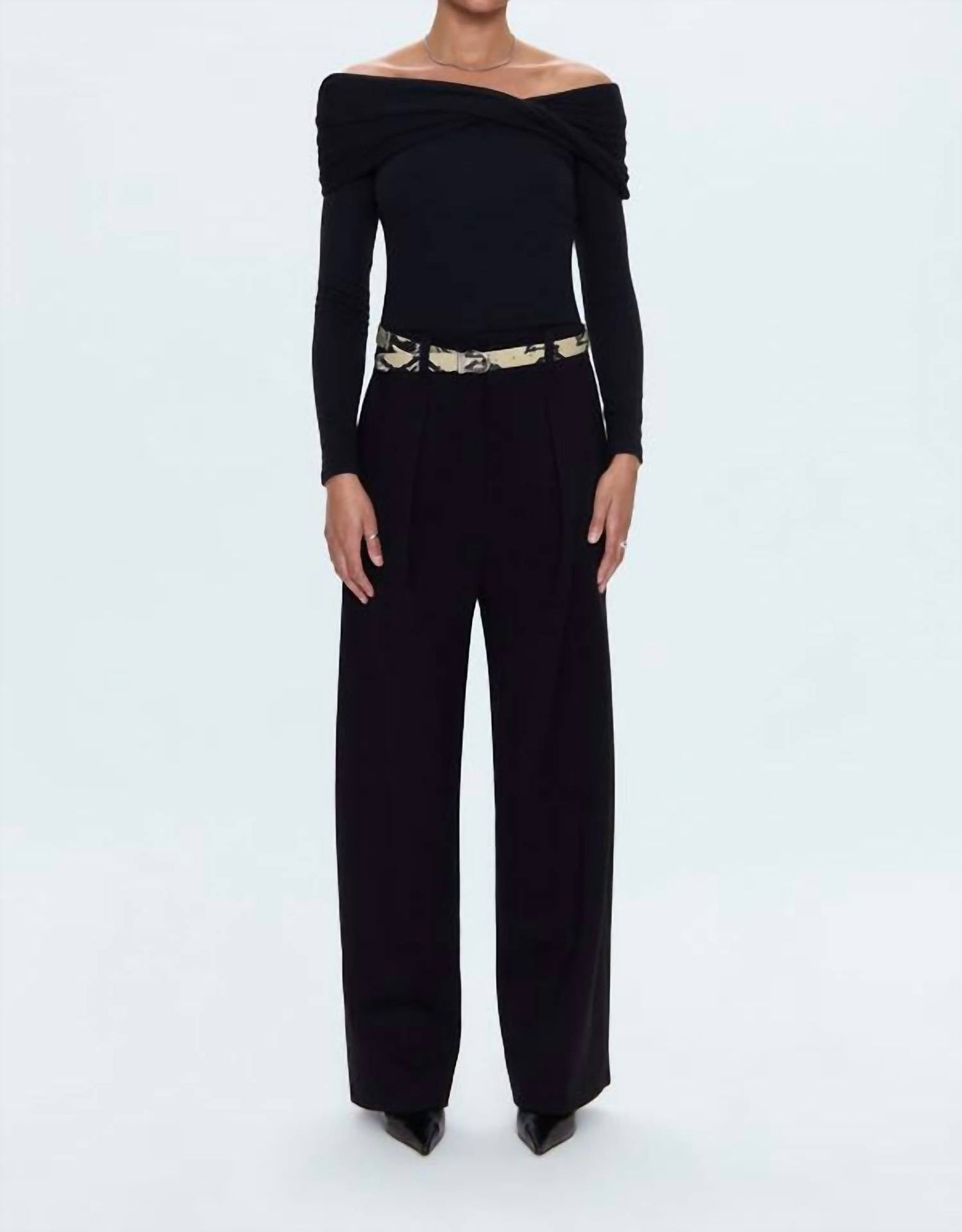 Pistola - Eden Pleated Ponte Trouser