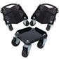 Heavy Duty Steel Snowmobile Dolly with V Slide and Swivel Casters