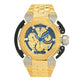 Imperious X-Wing 46mm Swiss Quartz Chronograph Stainless Steel Bracelet Watch