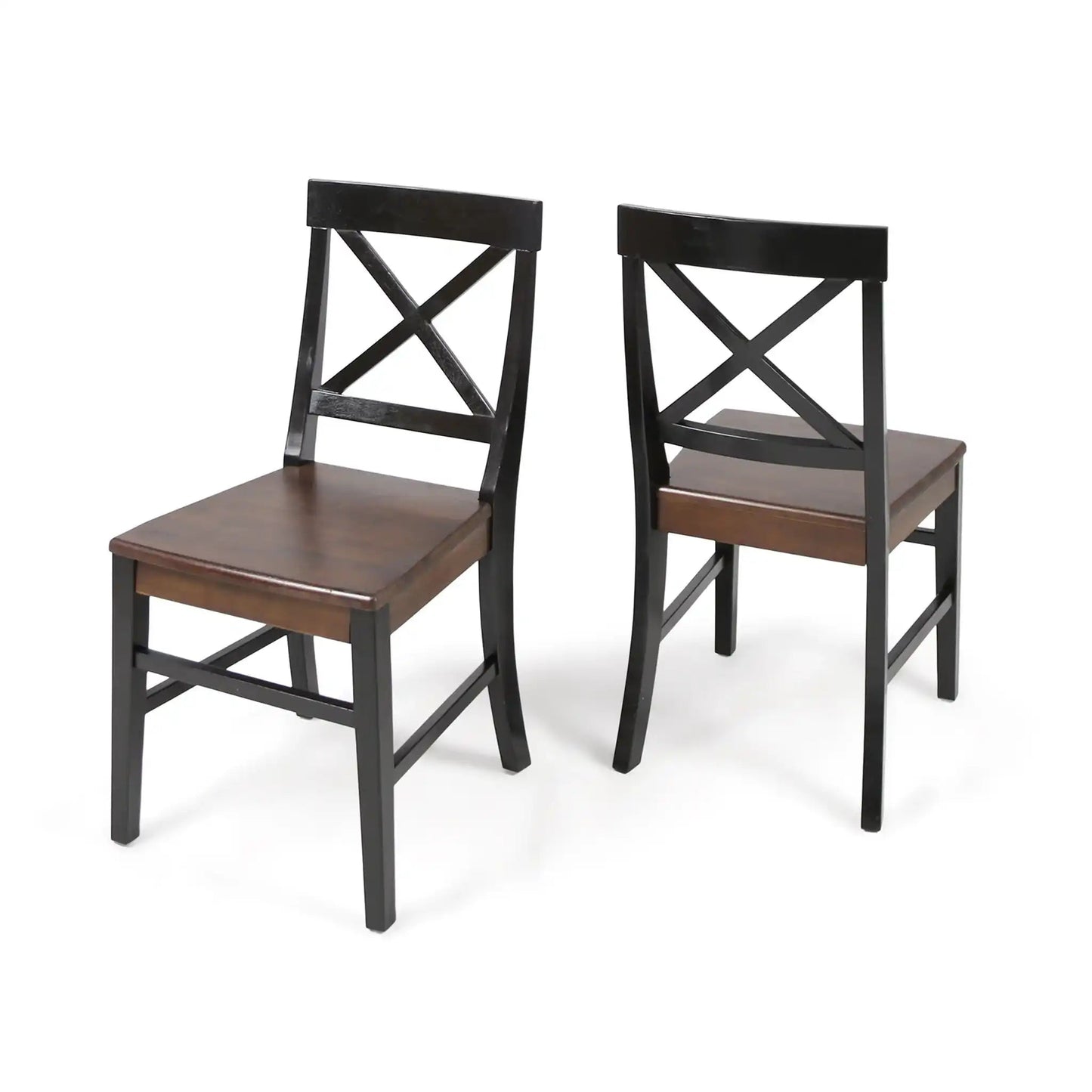 Plethora Dining Chair With X-Shaped Back (Set of 2)