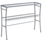 Accent Console Table For Entryway, Contemporary & Modern - Silver