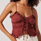 Astr - Bea Tie-front Top