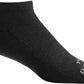Darn Tough Vermont Tactical No Show Cushion Socks T4016 Unisex Black X Small
