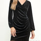 2 Hearts Apparel - Velvet Dress