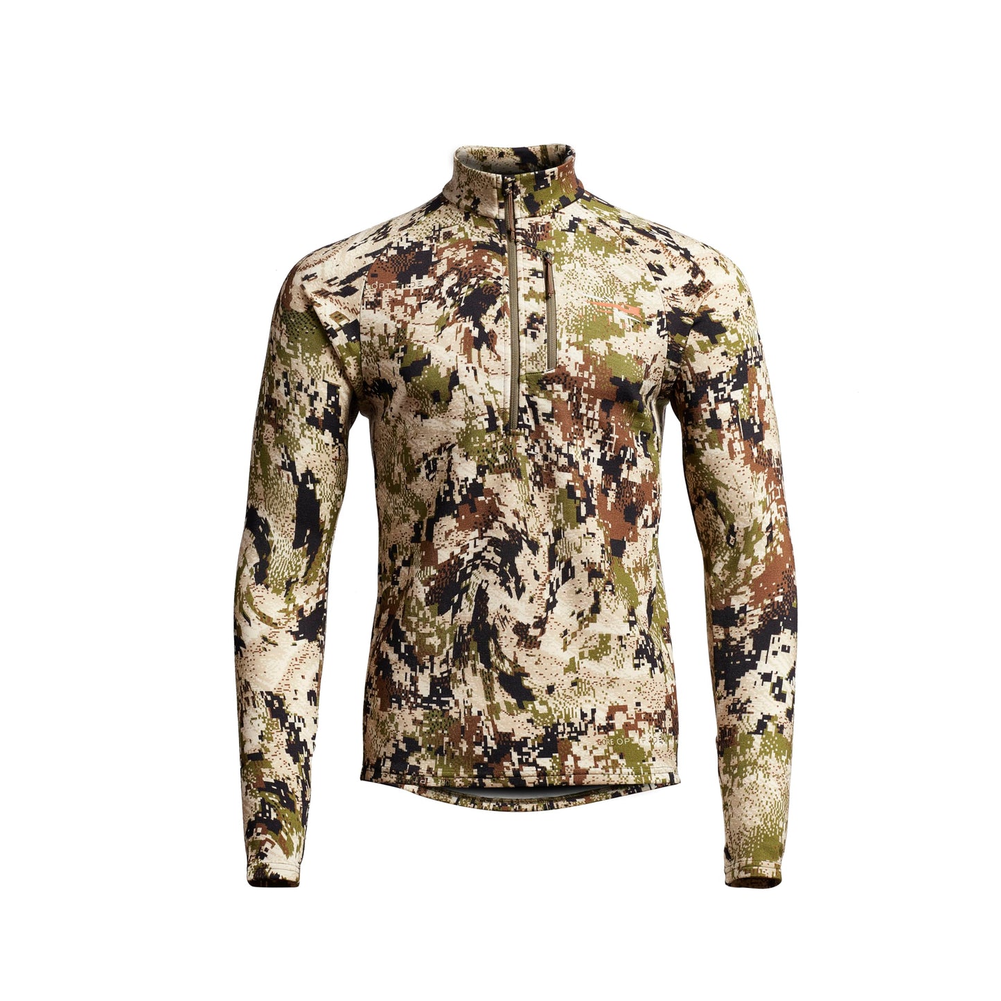 SITKA Gear Mens Core Merino 330 Half Zip Pullover Optifade Subalpine Large