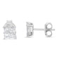 10K White Gold Diamond Stud Earrings (3/4 cttw, H-I Color, SI2-I1 Clarity)