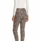 J.Crew - Leopard Print Slim Mid-Rise Stretch Ankle Crop Pants