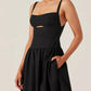 Astr - Jevi Sleeveless Bubble Midi Dress