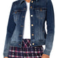 Liverpool Womens Classic Jean Jacket Coat, Glenrock, Small