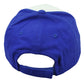 NCAA Kansas Jayhawks Royal Blue White 2 Tone Hat Cap Adjustable KU Curved Bill